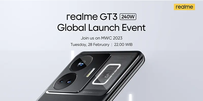 realme GT3 Launch